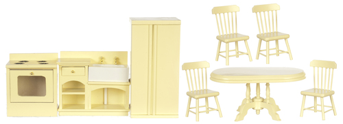 KITCHEN SET/8/CREAM