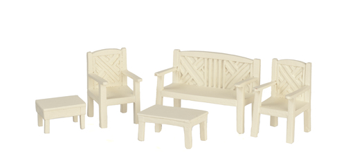 1/2in GARDEN SET/5/WHITE