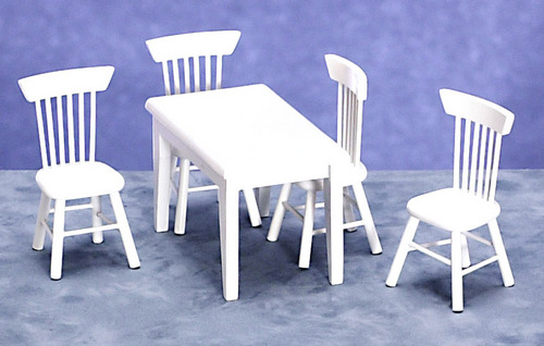 5pc TABLE/CHAIR SET/W/CS