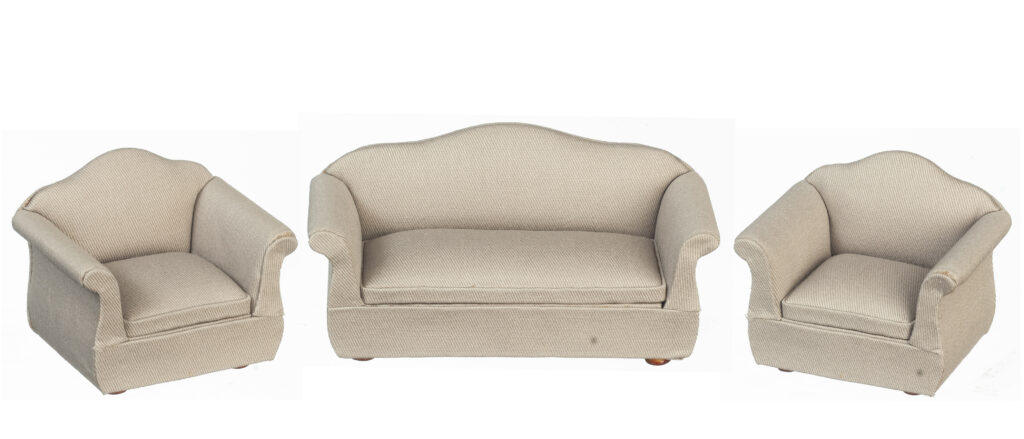 RS GRAY LIVING ROOM SET/3