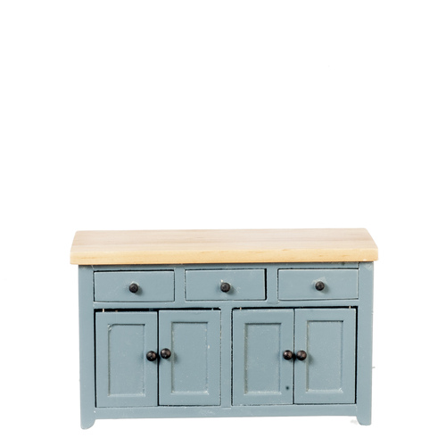 RS KITCH.COUNTER/BLUE/OAK