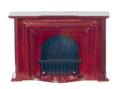 FIREPLACE/MAHOGANY