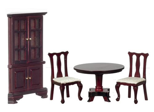 DINING ROOM SET/4/MAHOG