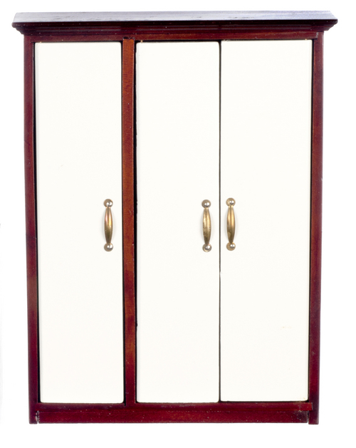 MODERN WARDROBE/MAHOGANY