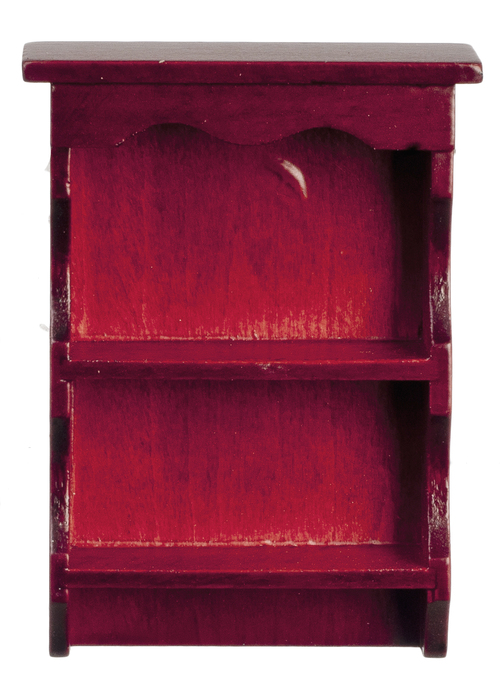 WALL SHELF/MAHOGANY