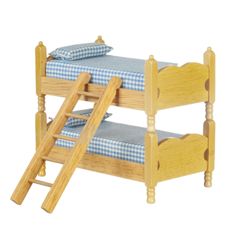 BUNKBEDS W/LADDESR/OAK