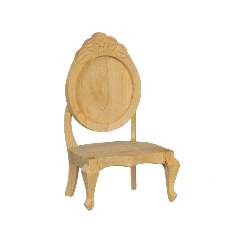 VICTORIAN CHAIR/UNFINISHD
