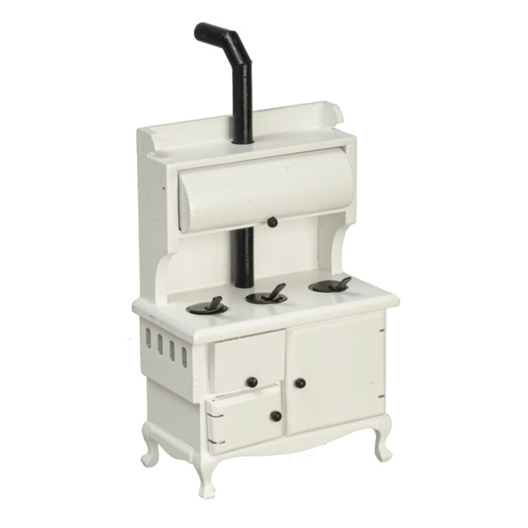 WOOD STOVE/WHITE/CB