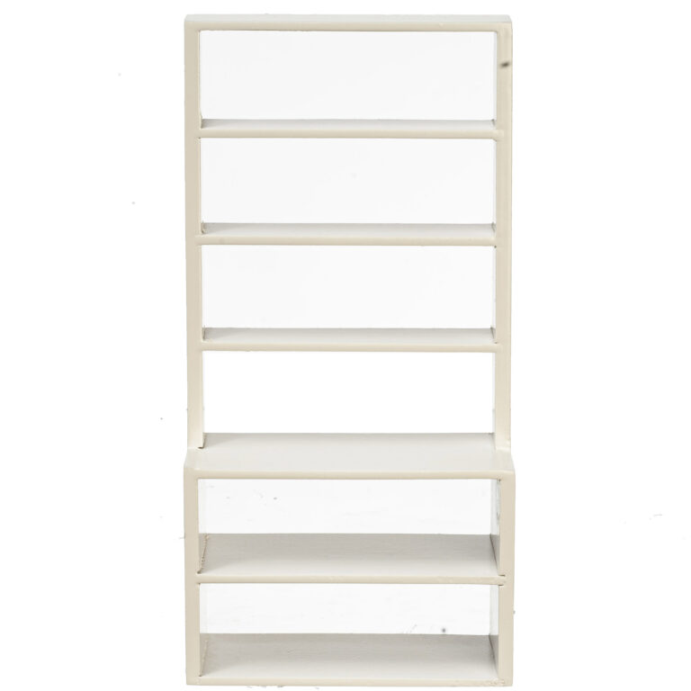 STORE SHELF/WHITE