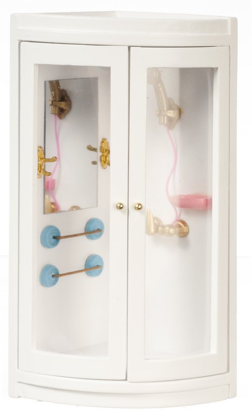 SHOWER STALL/WHITE