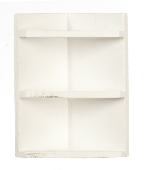 CORNER SHELF/WHITE
