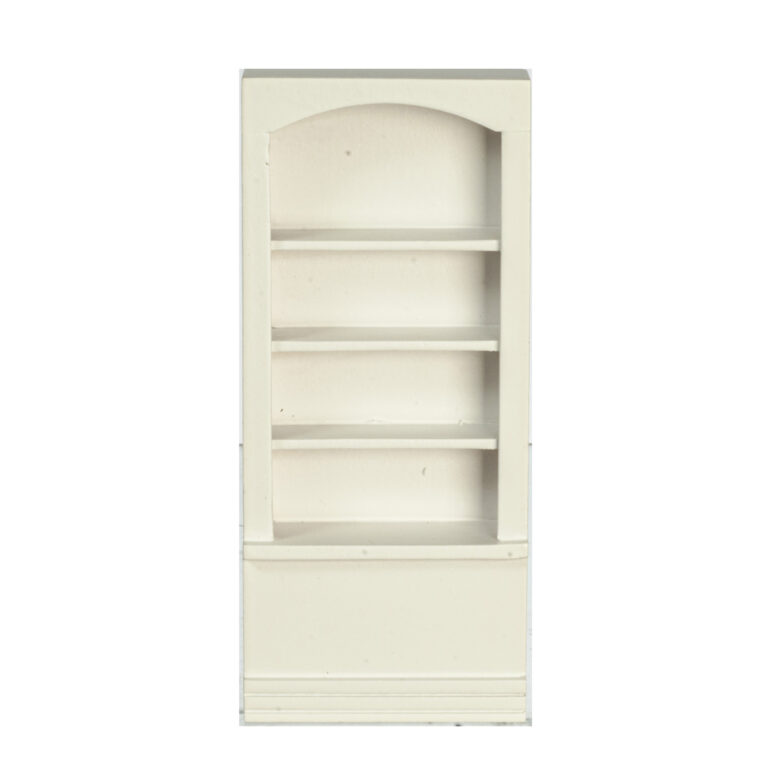 SINGLE BOOKSHELF/WHITE