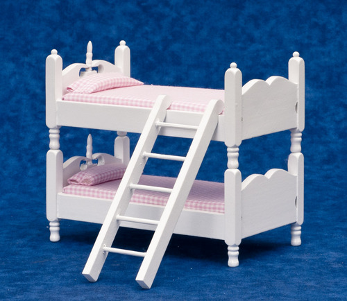 BUNKBEDS W/LADD/PK/WH/CB