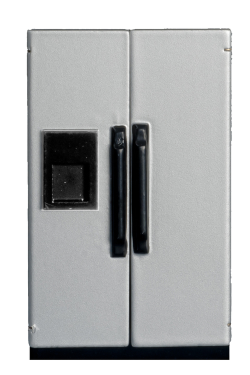 REFRIGERATOR/SILVER/BLACK