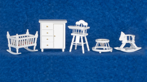 NURSERY SET/5/WHITE