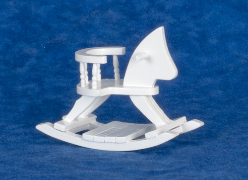 HORSE ROCKER/WHITE
