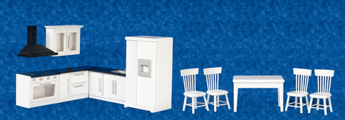 KITCHEN SET/11/WH/BK/CB