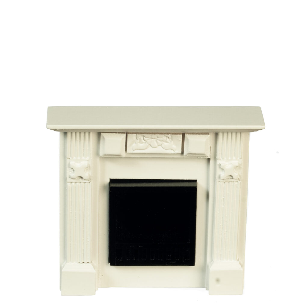 ELIZABETH FIREPLACE/WHITE