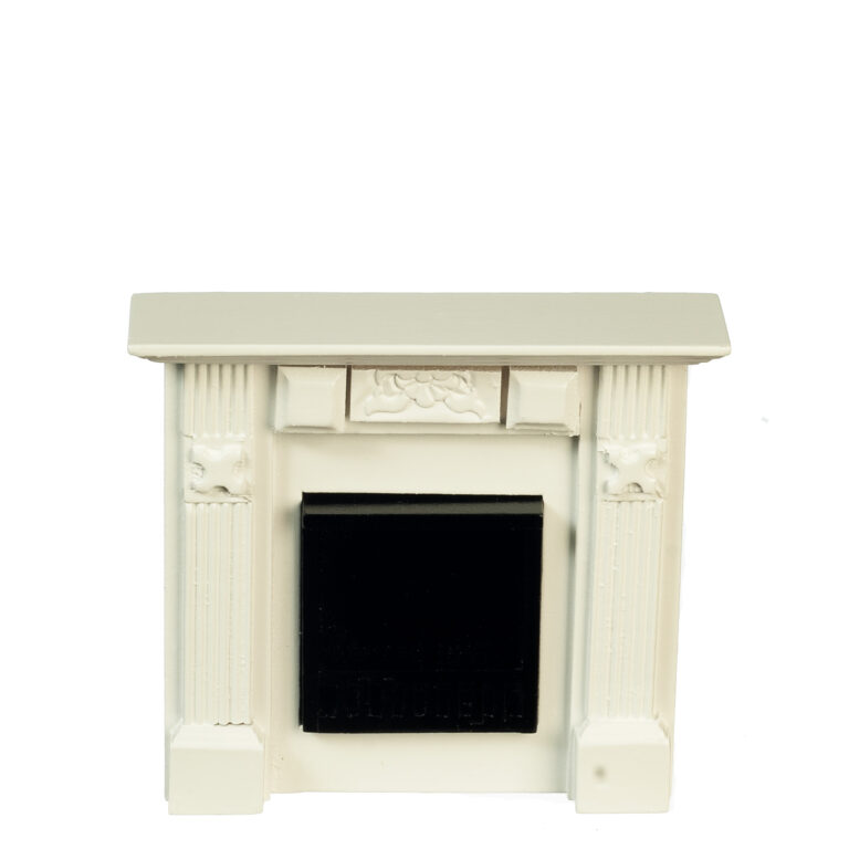 ELIZABETH FIREPLACE/WHITE