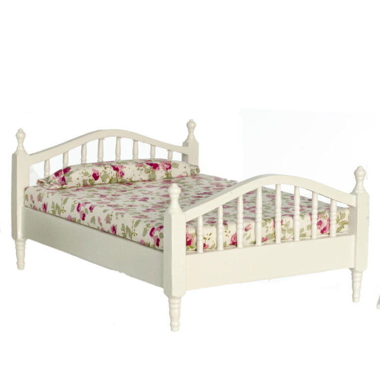 DOUBLE BED/WHITE