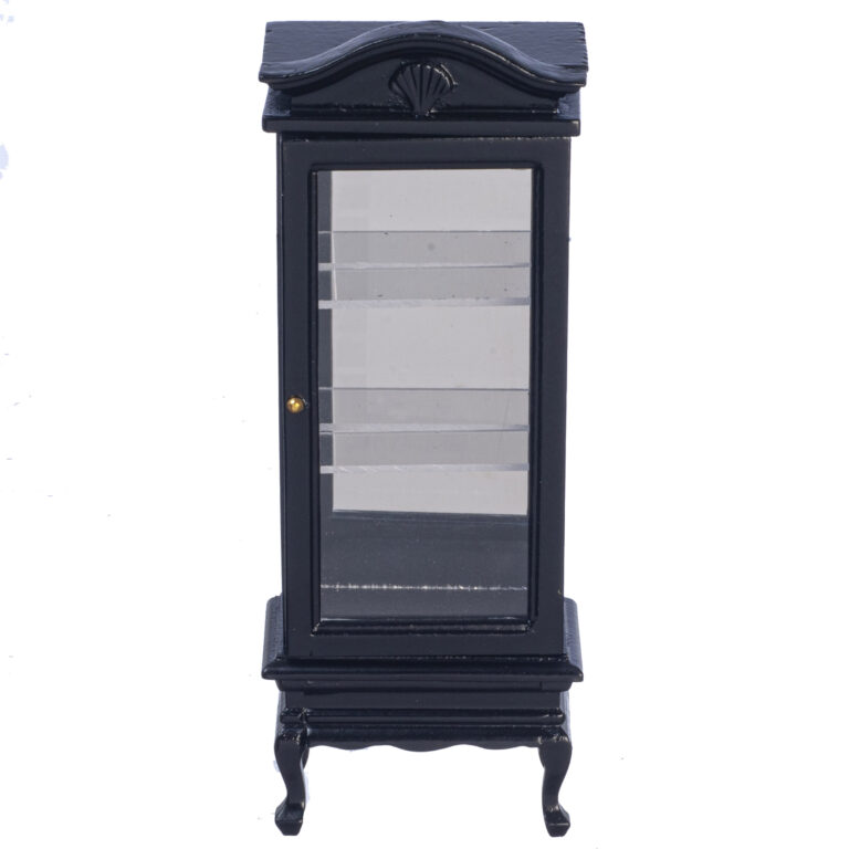 DISPLAY CABINET/BLACK