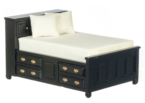 DOUBLE BED/BLACK