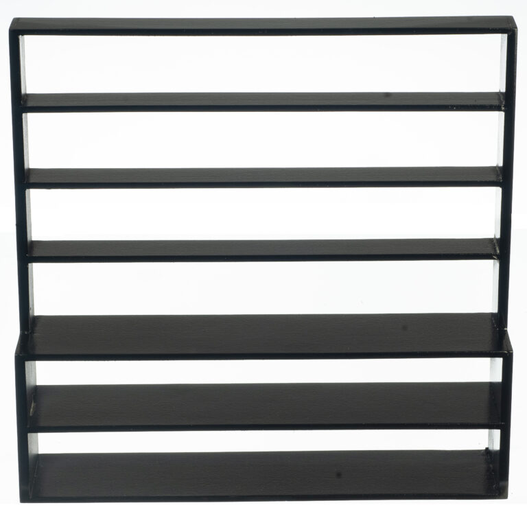 STORE SHELF/BLACK