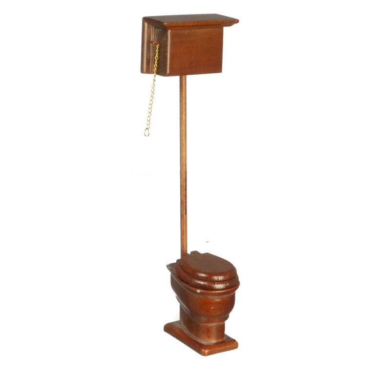 OLD FASHIONED TOILET/WALN