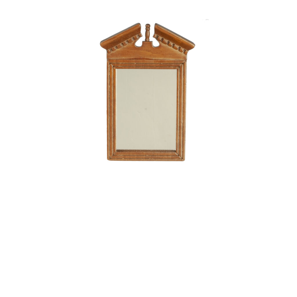 OLD FASHIONED MIRROR/WALN