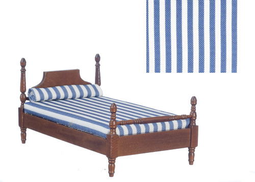 SINGLE BED/STRIPE/WALNUT