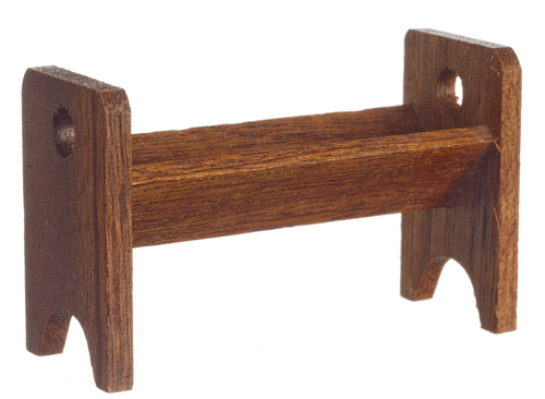 SM.WOOD BOOK SHELF/WALNUT