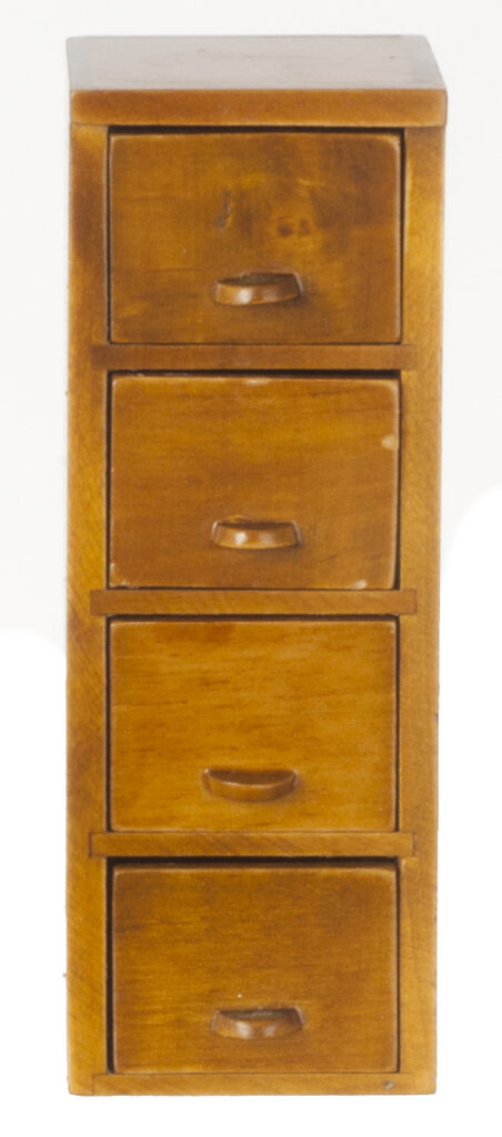 4-DRAWER FILE CAB/WALN/CB