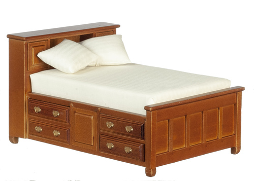 DOUBLE BED/WALNUT