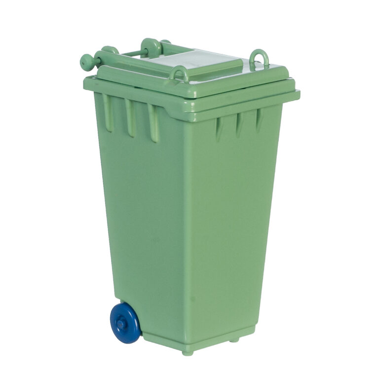 OUTSIDE TRASH CAN/GREEN