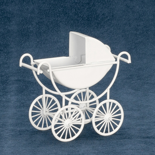 WHITE METAL CARRIAGE