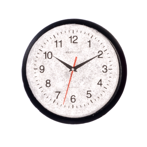 WALL CLOCK/BLACK
