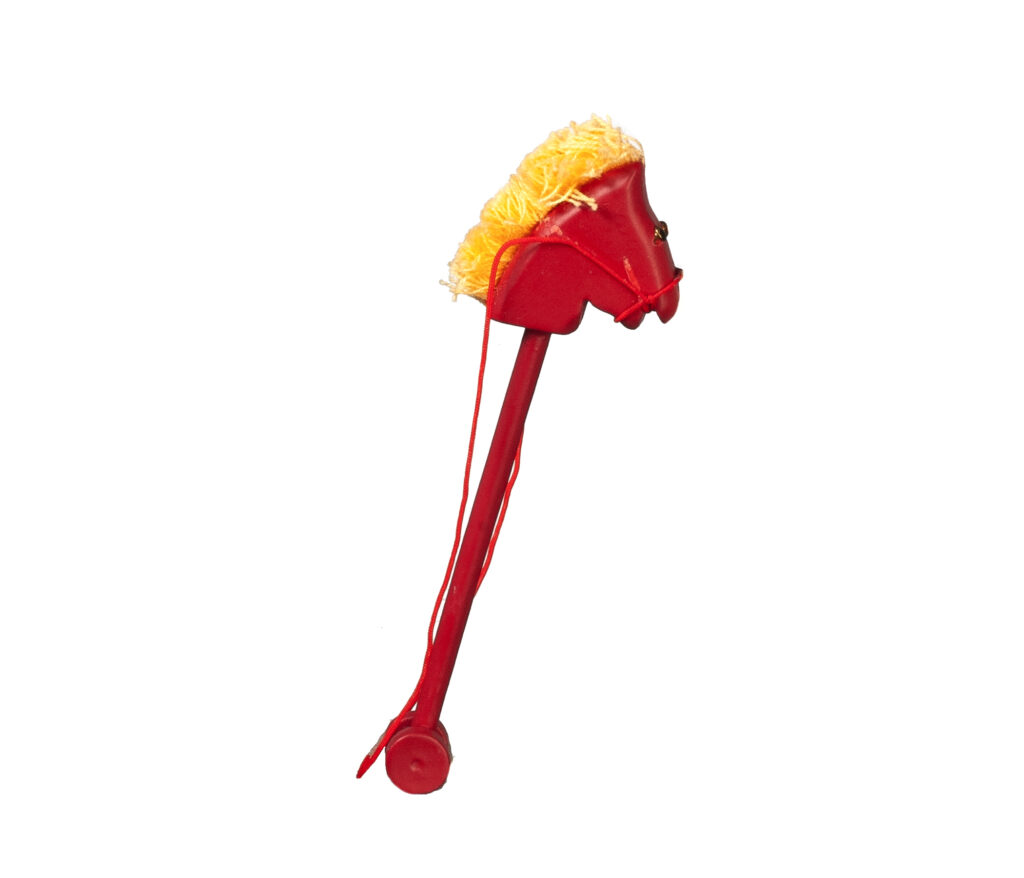 STICK HORSE/RED