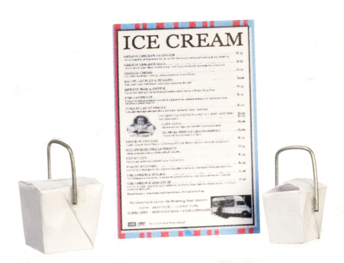 ICE CREAM TAKE OUT SET