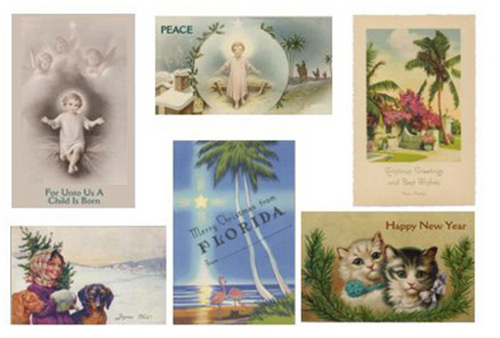 CHRISTMAS CARDS SET/6