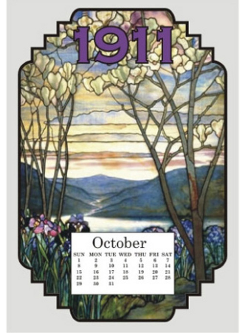 1911 TIFFANY CALENDAR