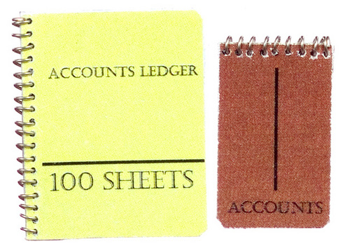 ACCOUNTING PAD/NOTEBOOK