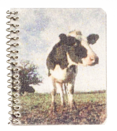 COW SPIRAL NOTEBOOK