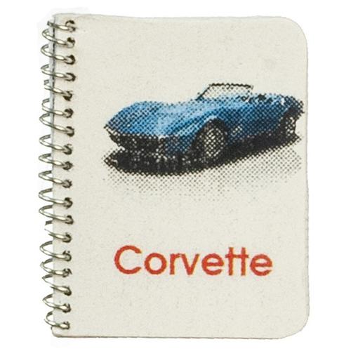 CORVETTE SPIRAL NOTEBOOK