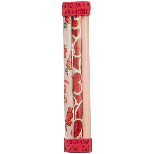 WRAP PAPER/VALENTINE/3ROL