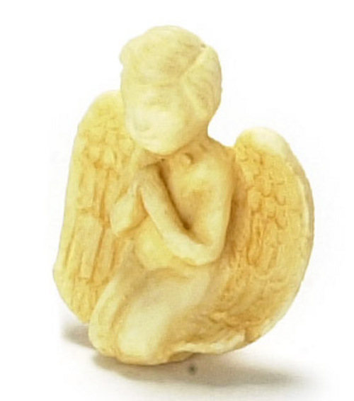PRAYING CHERUB/TAN