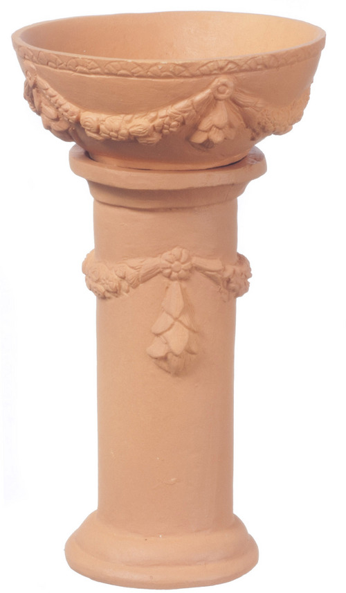 VICT.BIRDBATH/TERRA COTTA
