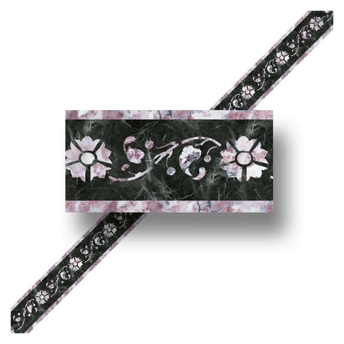 1/2in FAUX MARBLE BORDER