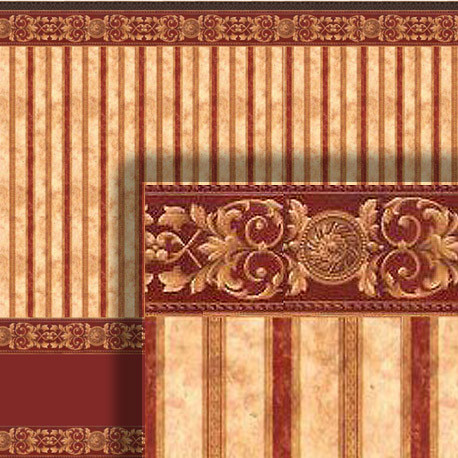 1/2in.WALLPAPER WAINSCOT