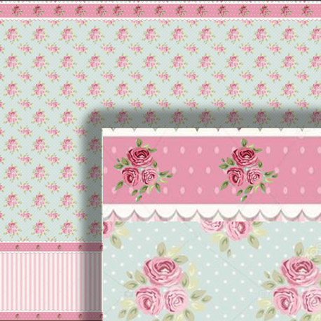 1/2in.WALLPAPER WAINSCOT