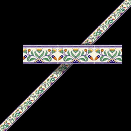 1/2in FAUX MARBLE BORDER